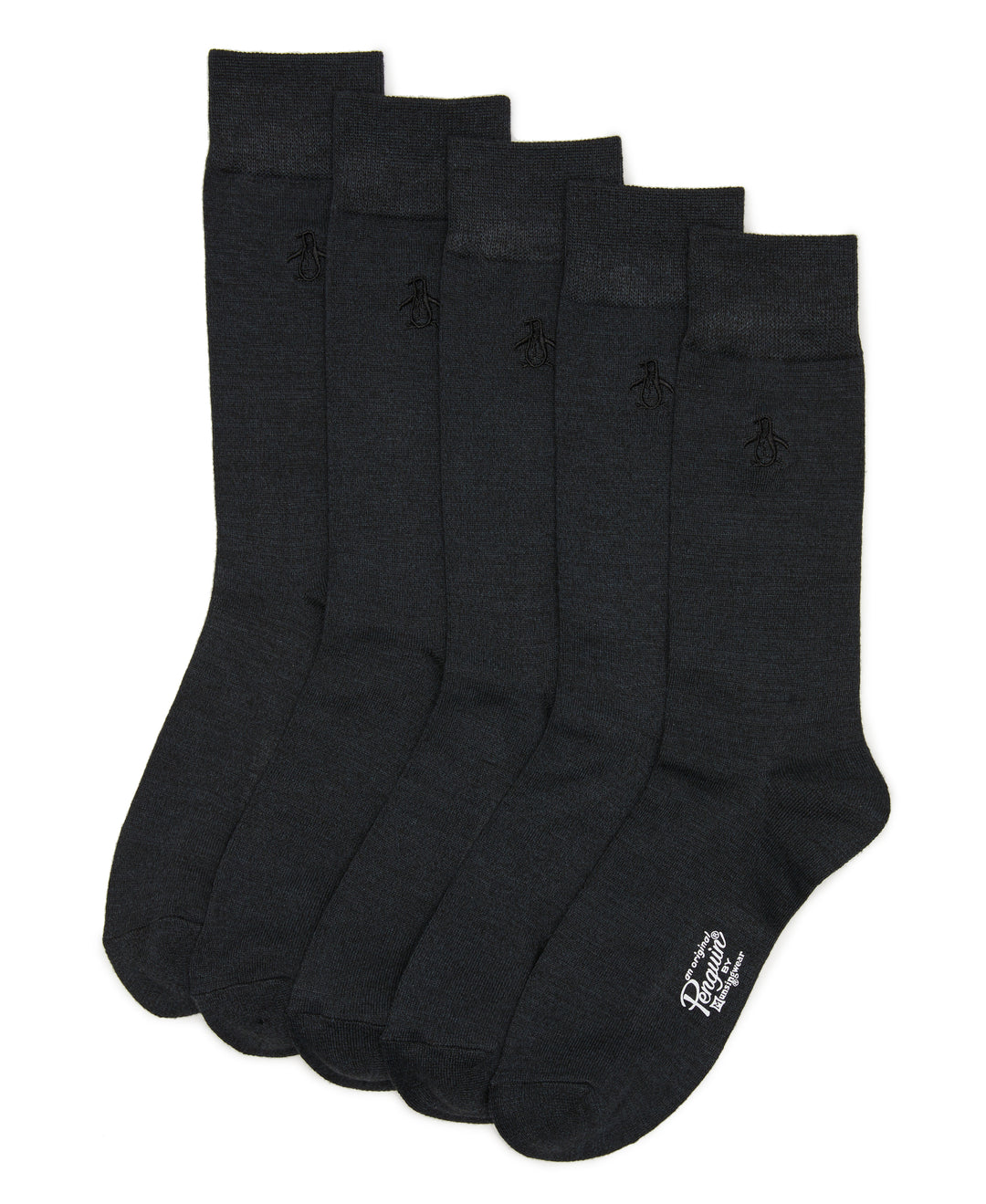 Dress Crew Black Asst 5pk (Black) 