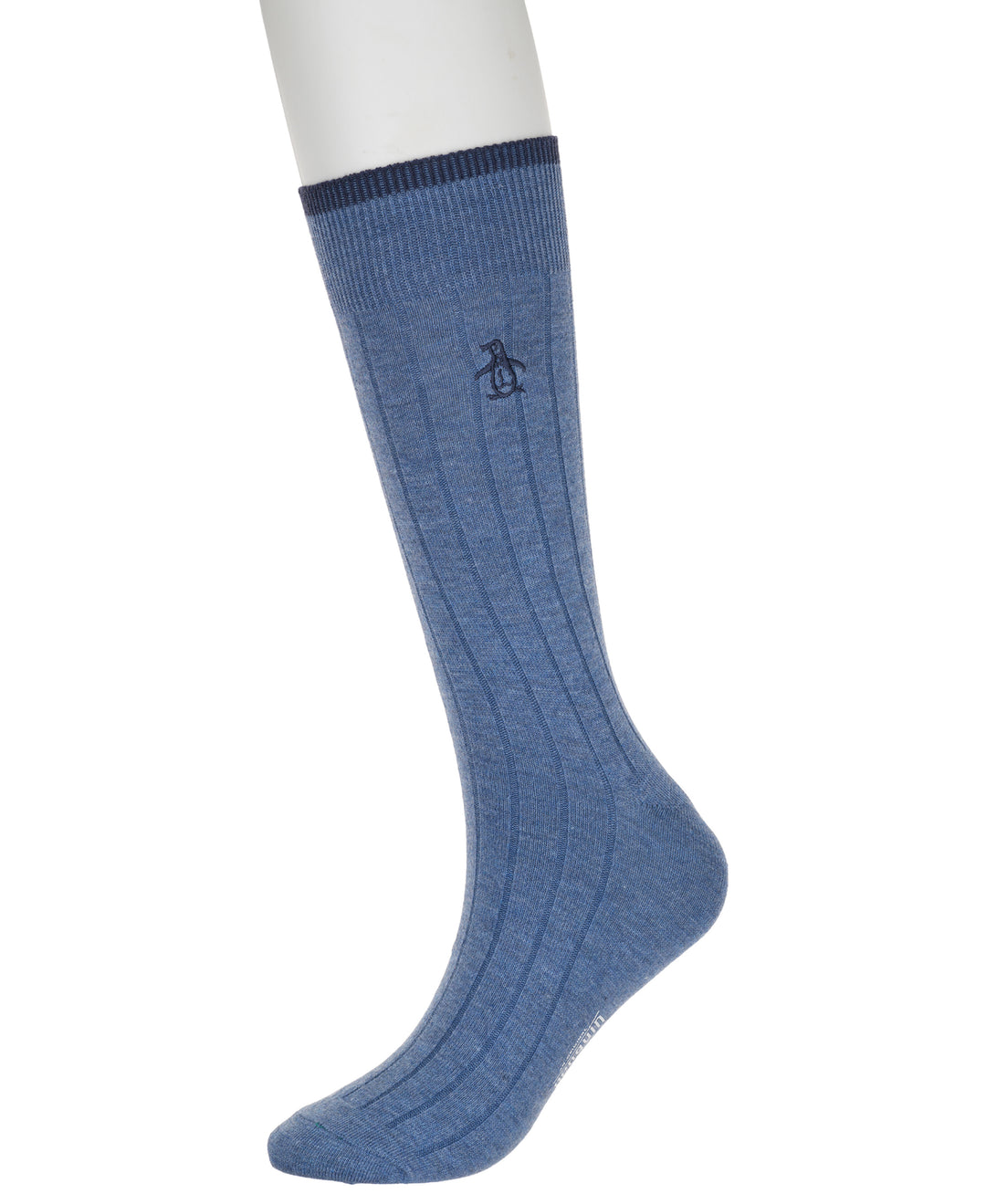 5 Pack Crew Ribbed Dress Sock (Black) 