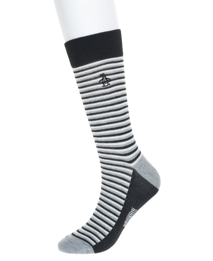 5 Pack Augustin Fashion Dress Socks (Asst Black) 