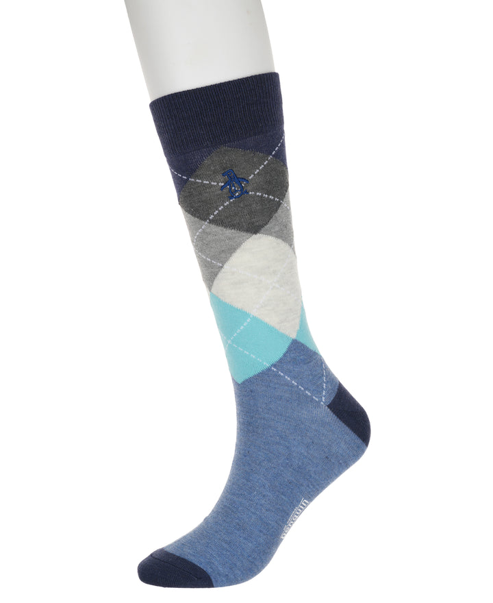5 Pack Patterned Dress Sock (Grey) 