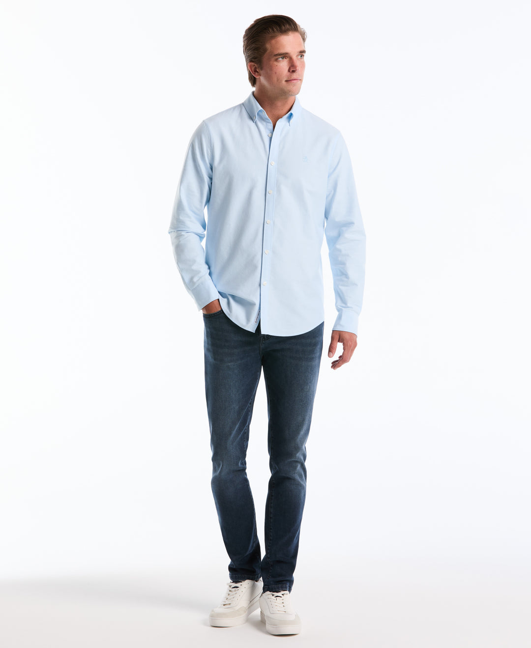 5 Pocket Modal Black Denim Pant (Black Indigo) 