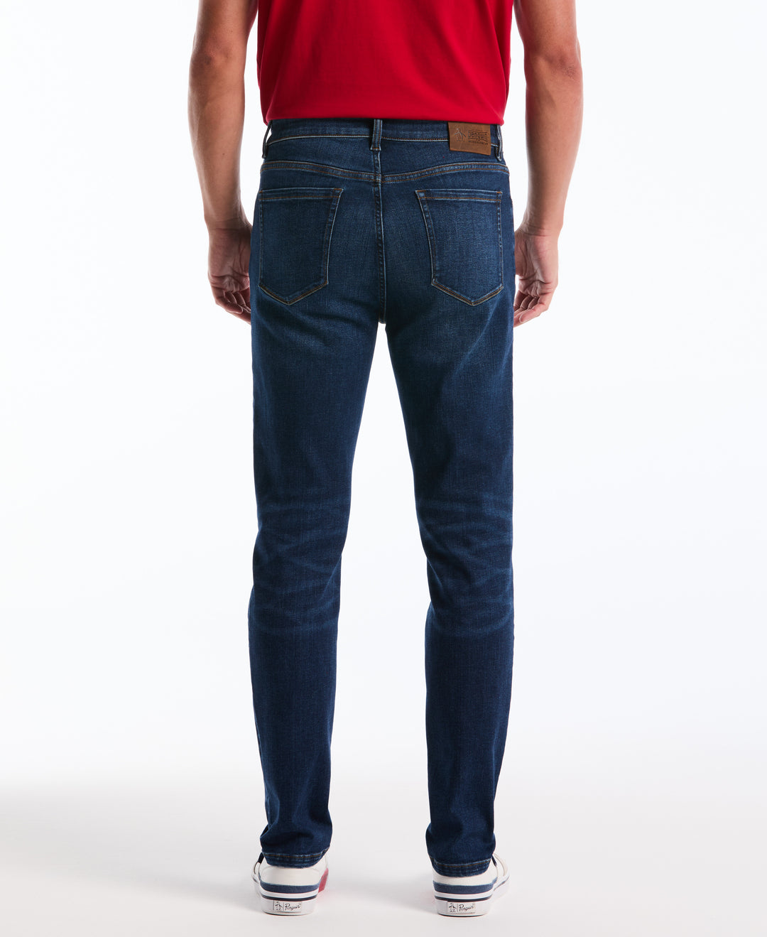 5 Pocket Vintage Denim Pant (Medium Indigo) 