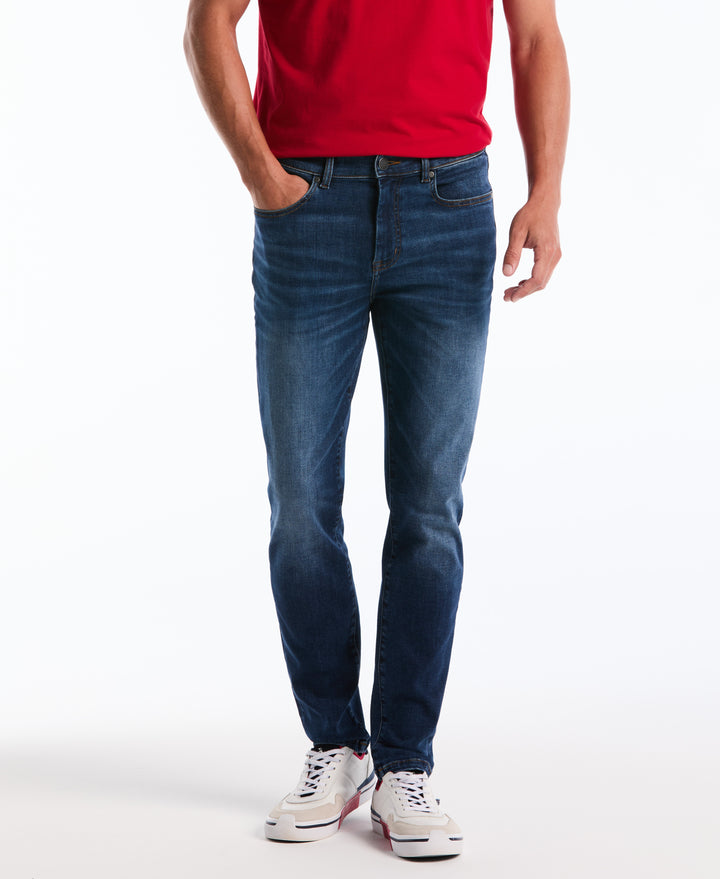 5 Pocket Vintage Denim Pant (Medium Indigo) 