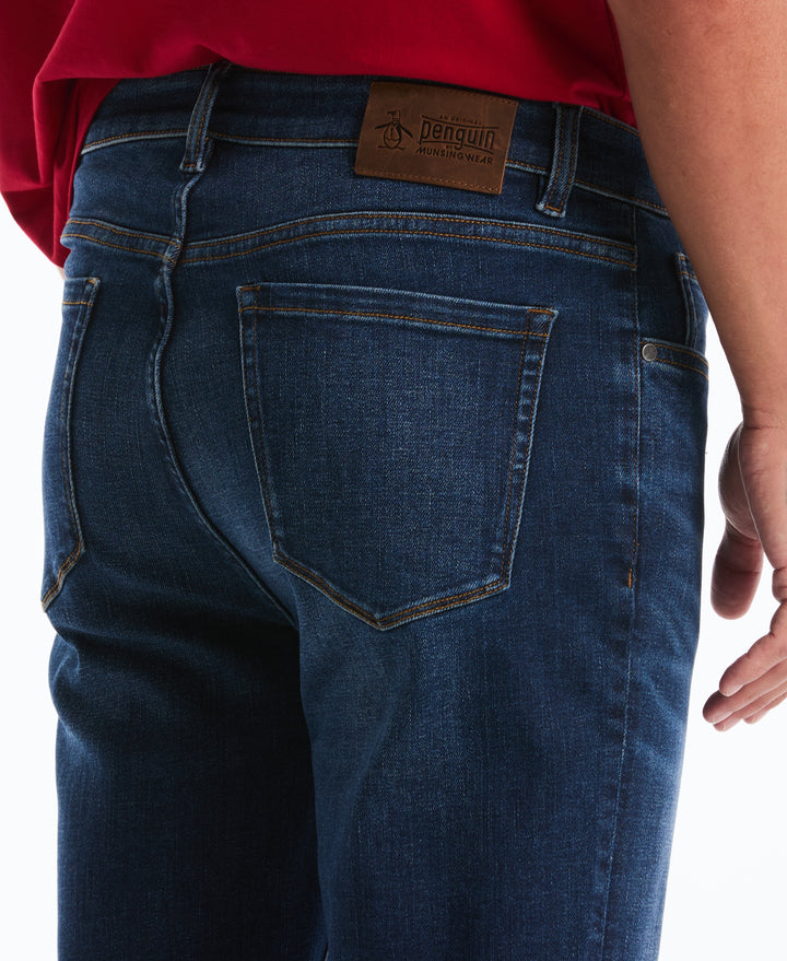 5 Pocket Vintage Denim Pant (Medium Indigo) 