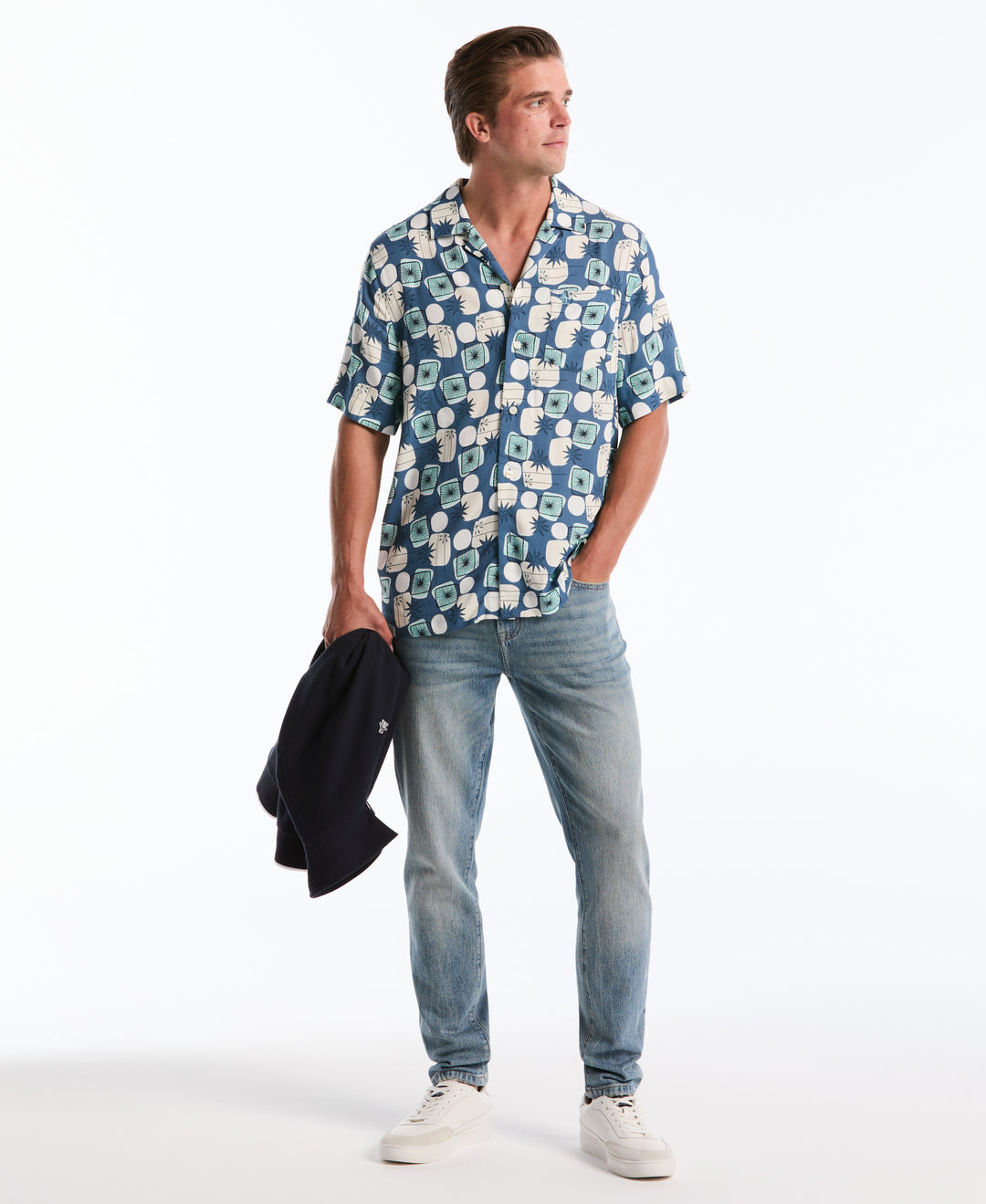 5 Pocket Light Indigo Denim Pant (Light Indigo) 