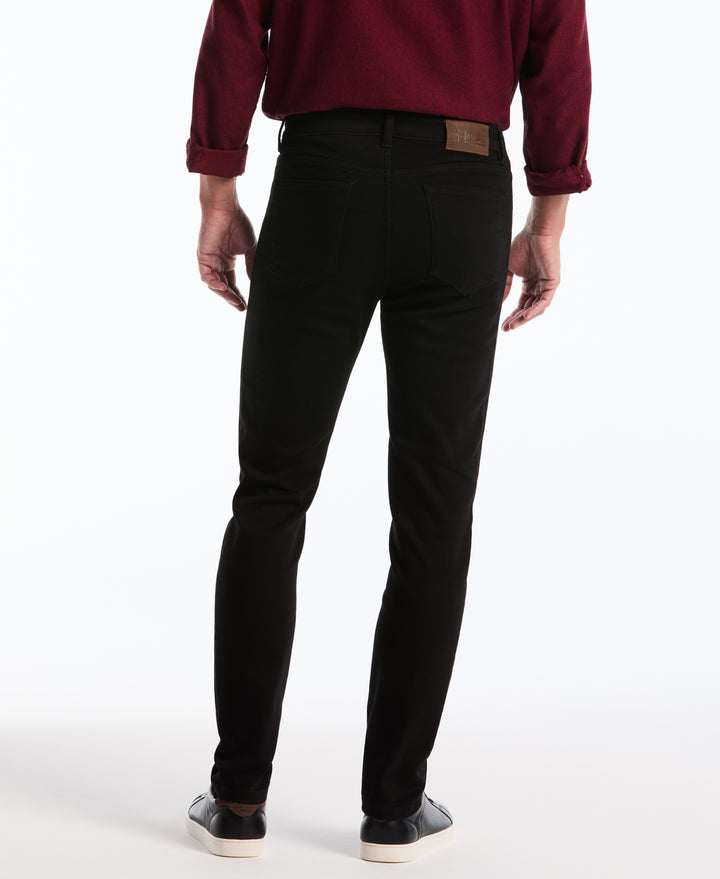 5 Pocket Black Denim Pant (Black) 