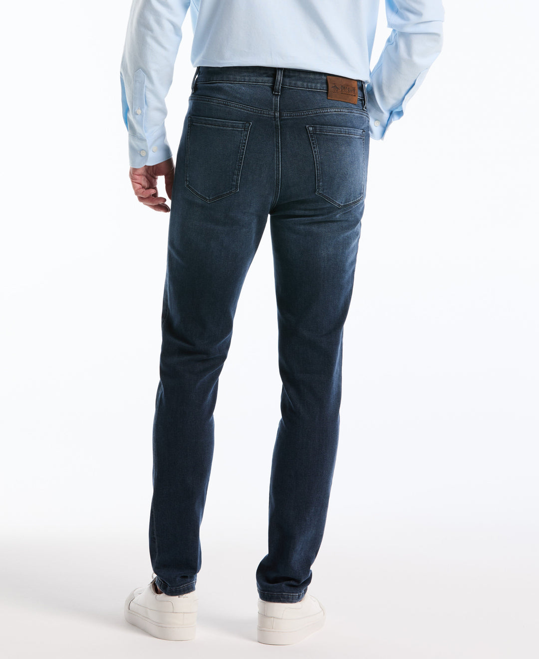 5 Pocket Modal Black Denim Pant (Black Indigo) 