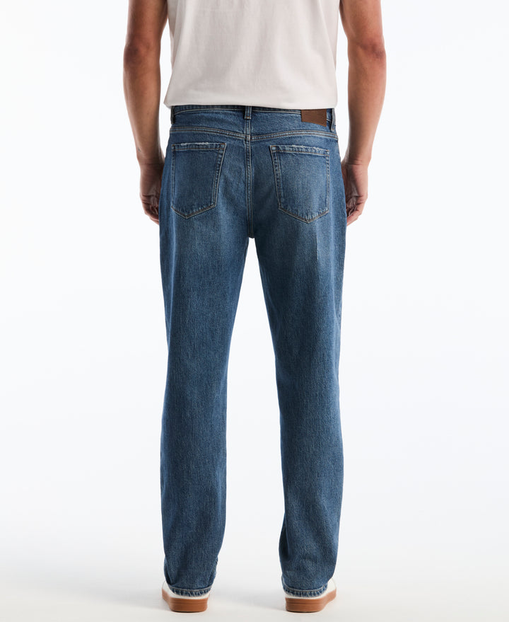 5 Pocket Denim Jean (Medium Indigo) 