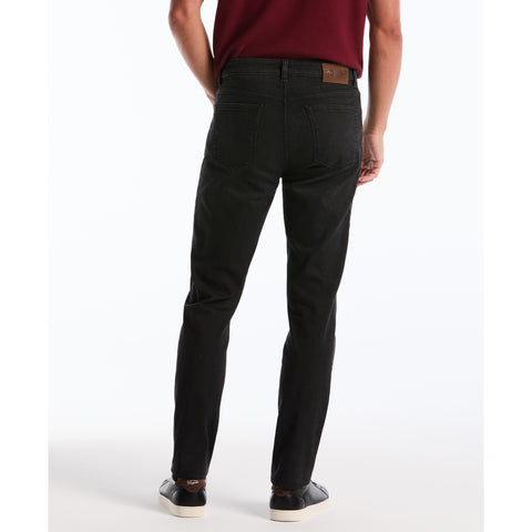 5 Pocket Coated Black Denim-Denim-Original Penguin