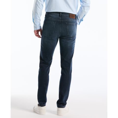 5 Pocket Black Indigo Denim-Denim-Original Penguin
