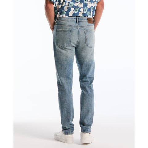 5 Pocket Light Indigo Denim-Denim-Original Penguin