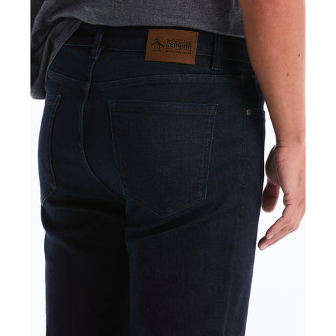 5 Pocket Rinse Washed Denim-Denim-Original Penguin