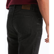 5 Pocket Coated Black Denim-Denim-Original Penguin