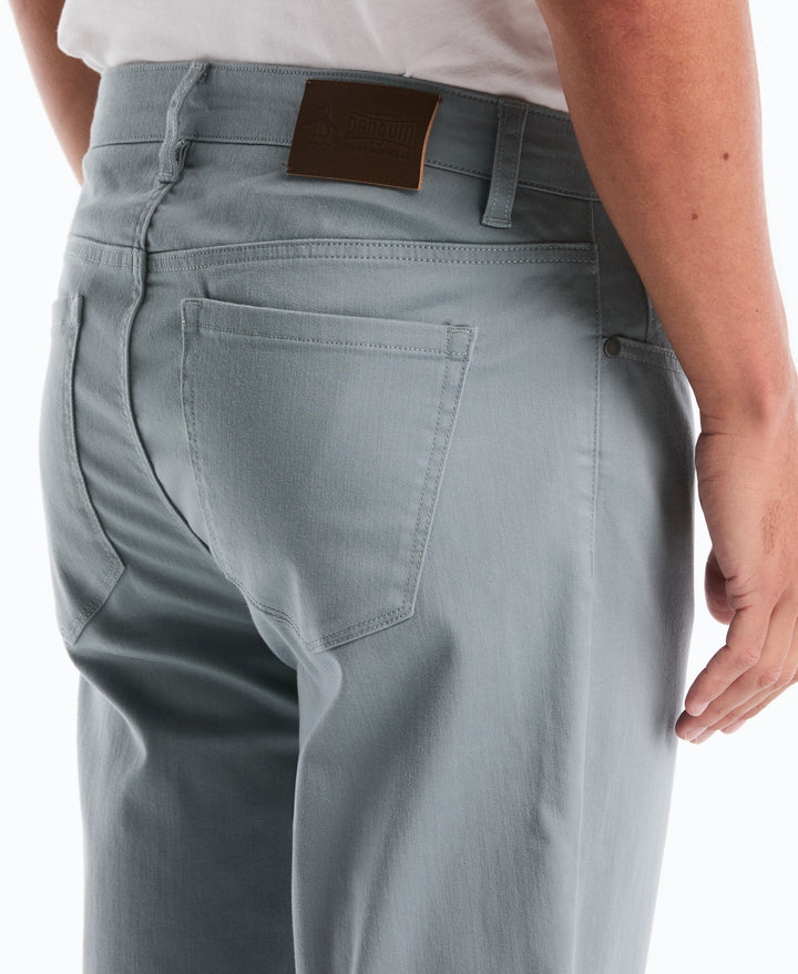5 Pocket Slim Lux Dobbie Pant (Lead) 