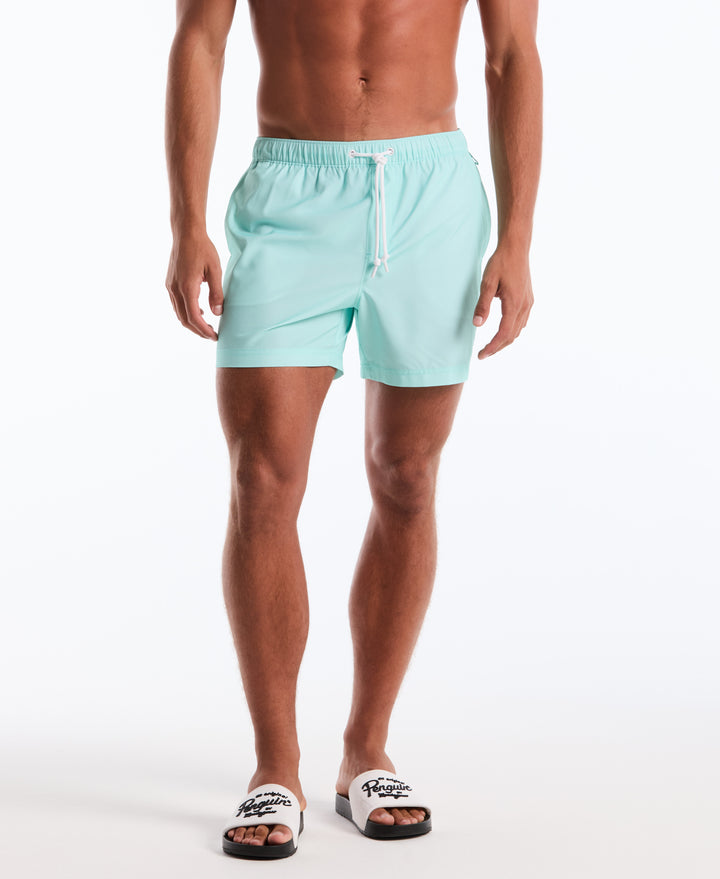 5" Solid Swim Trunks (Plume) 