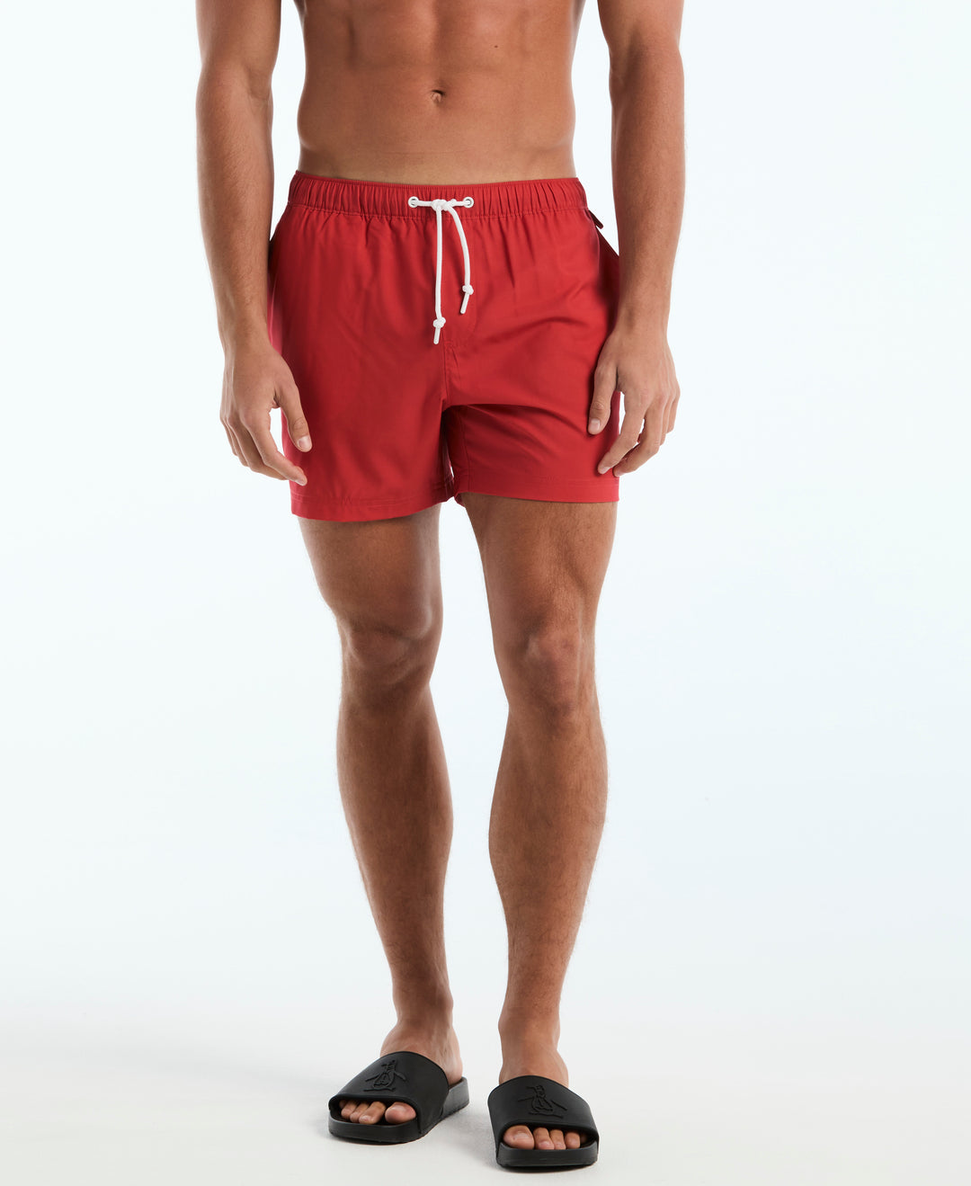 5" Solid Swim Trunks (Baked Apple) 