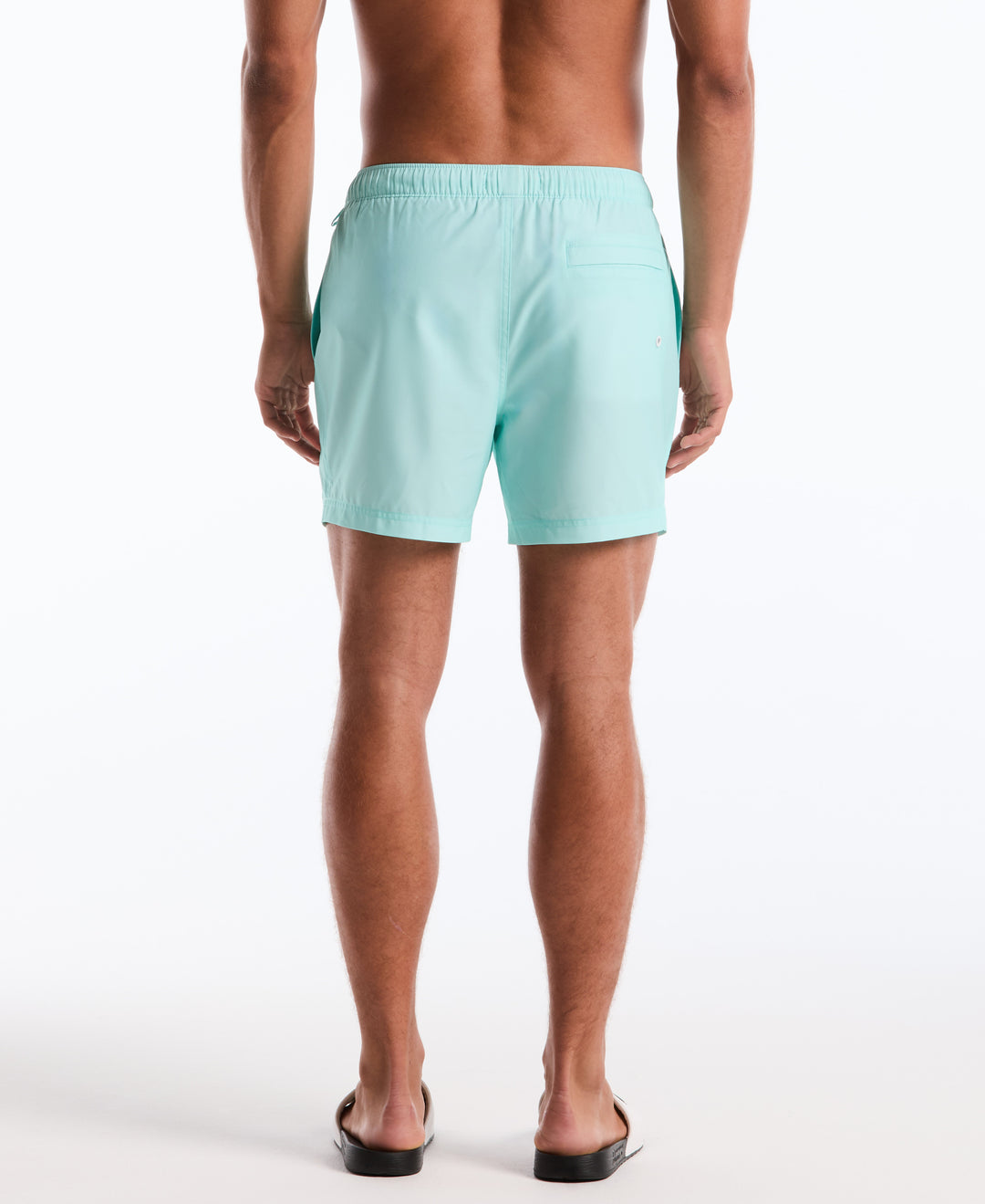 5" Solid Swim Trunks (Plume) 