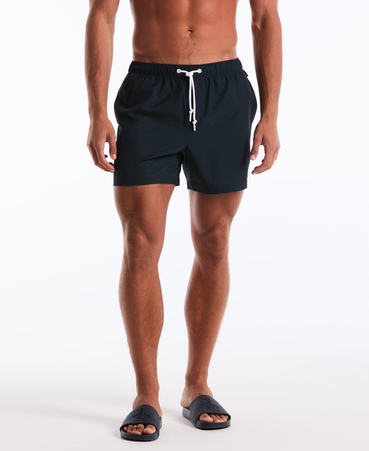 5" Solid Swim Trunks (Dark Sapphire) 
