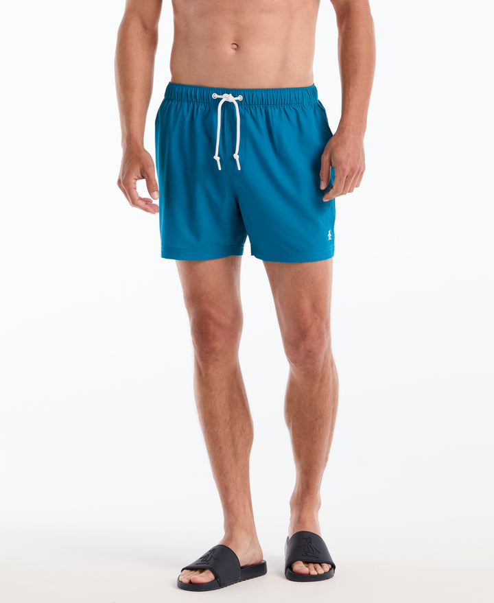 5" Solid Swim Trunks (Turkish Tile) 