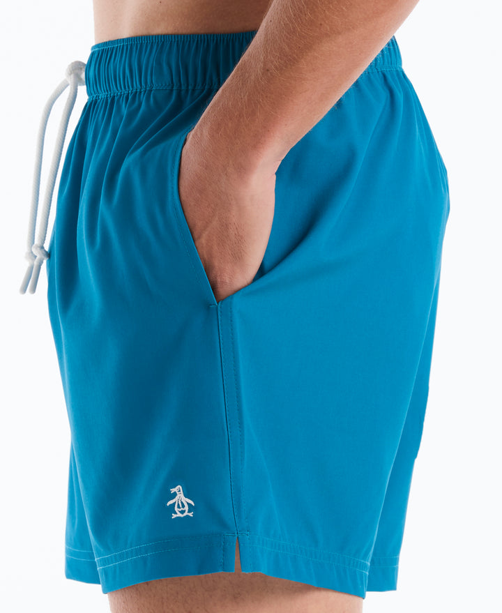 5" Solid Swim Trunks (Turkish Tile) 