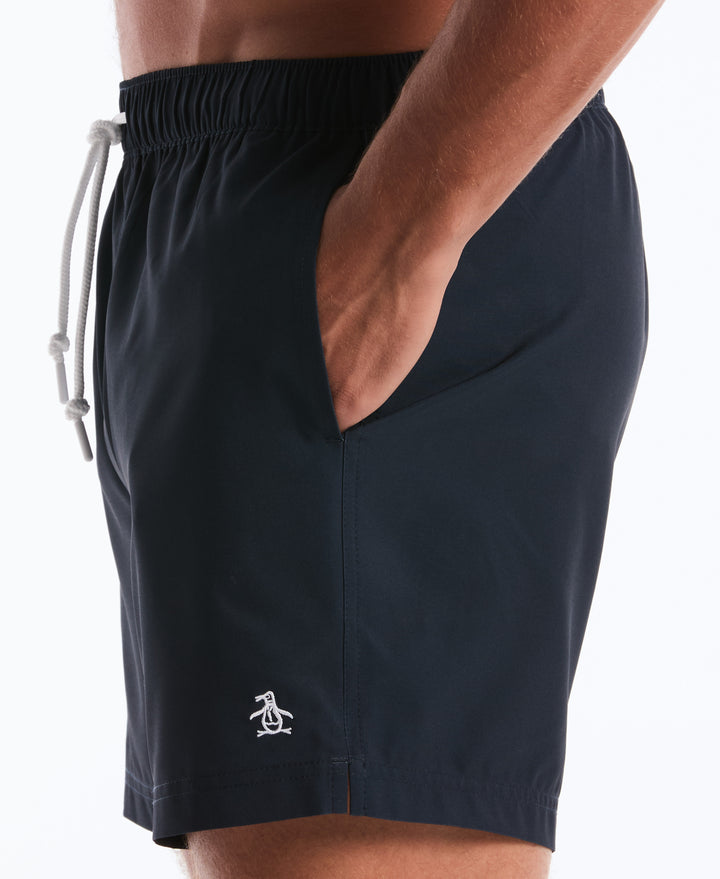 5" Solid Swim Trunks (Dark Sapphire) 