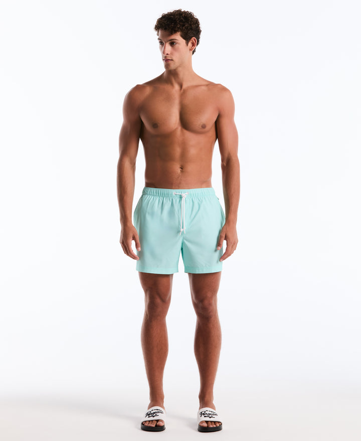 5" Solid Swim Trunks (Plume) 