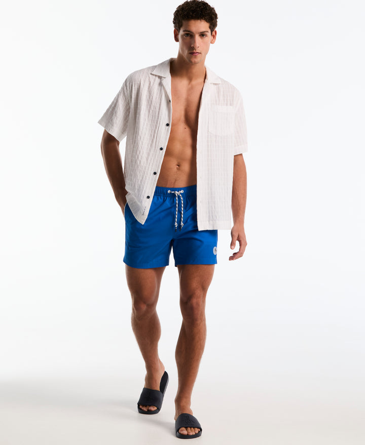 5" Volley Earl Tipped Swim Short (Daphne) 