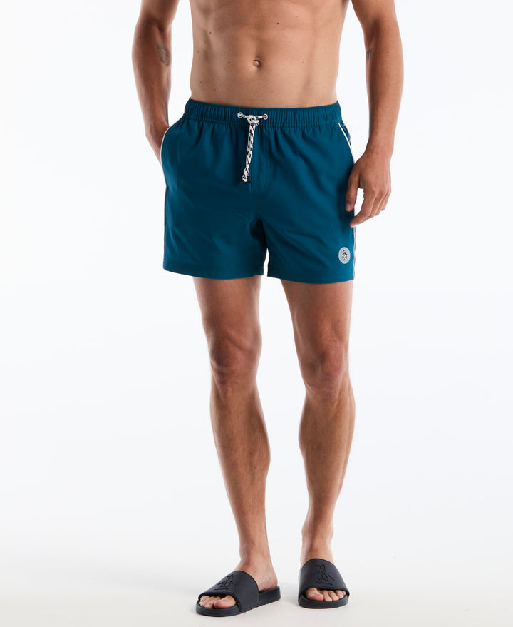 5" Volley Earl Tipped Swim Short-Swim-Original Penguin