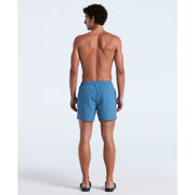 Windowpane Print 5" Swim (Bonnie Blue) 