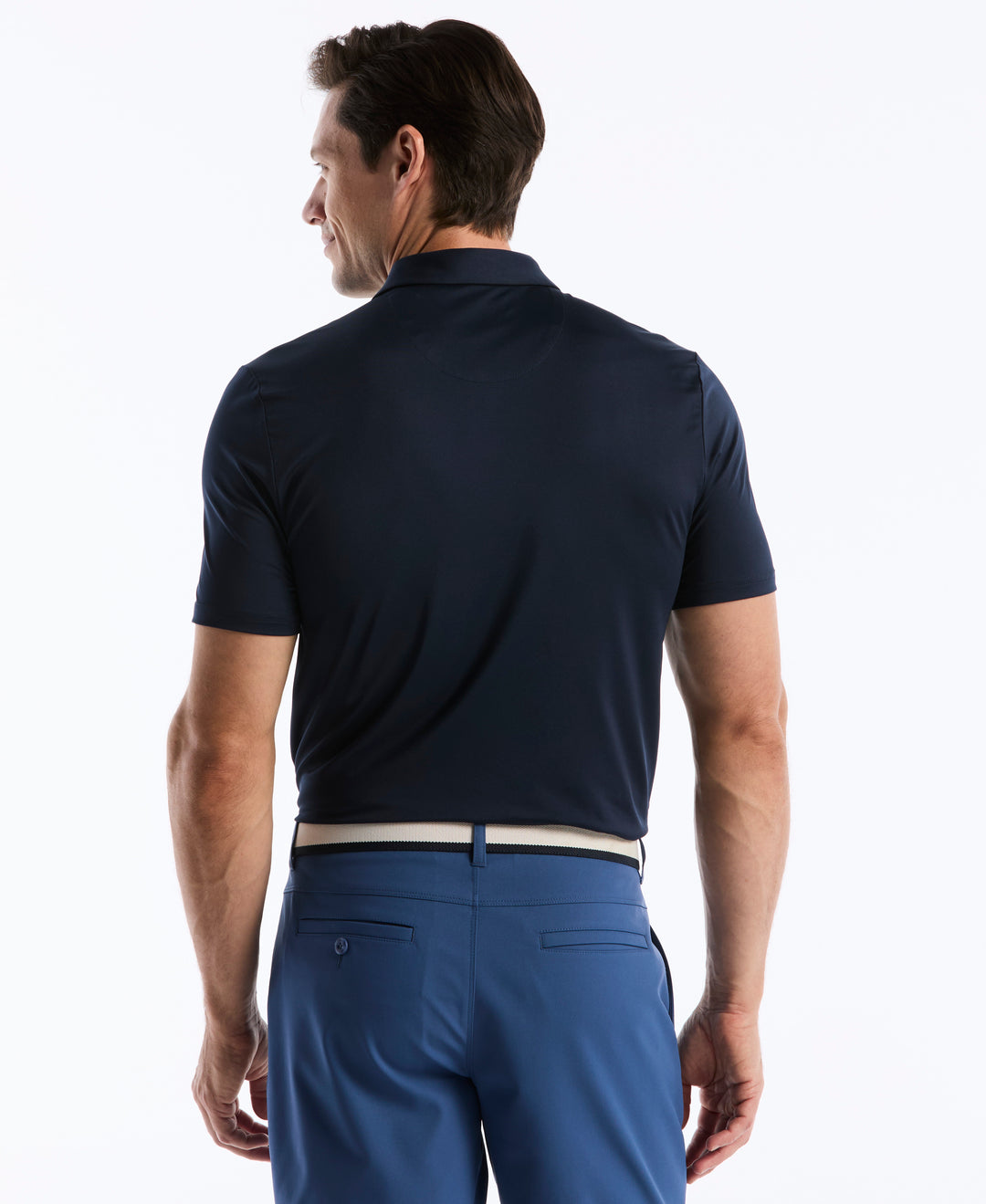 50's Block Mc-Geo Golf Polo (Black Iris) 