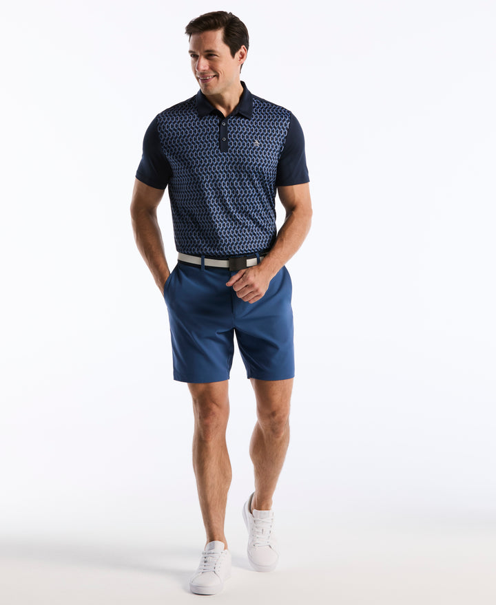 50's Block Mc-Geo Golf Polo (Black Iris) 