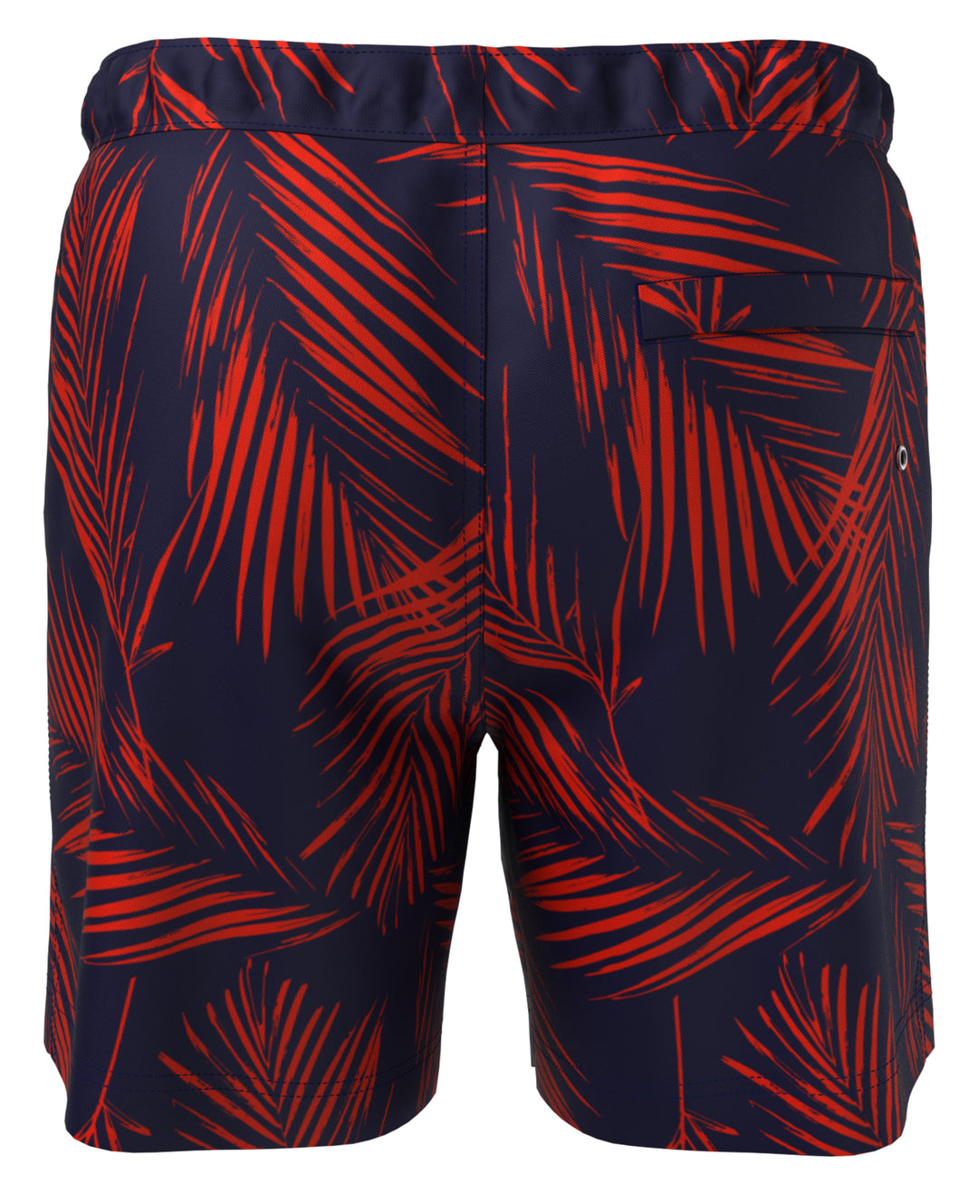 Leaf Print Swim Short (High Risk Red) 