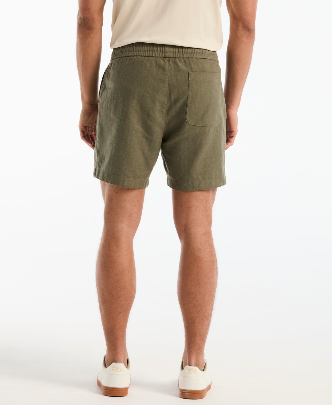6" Linen Blend Short-Shorts-Original Penguin