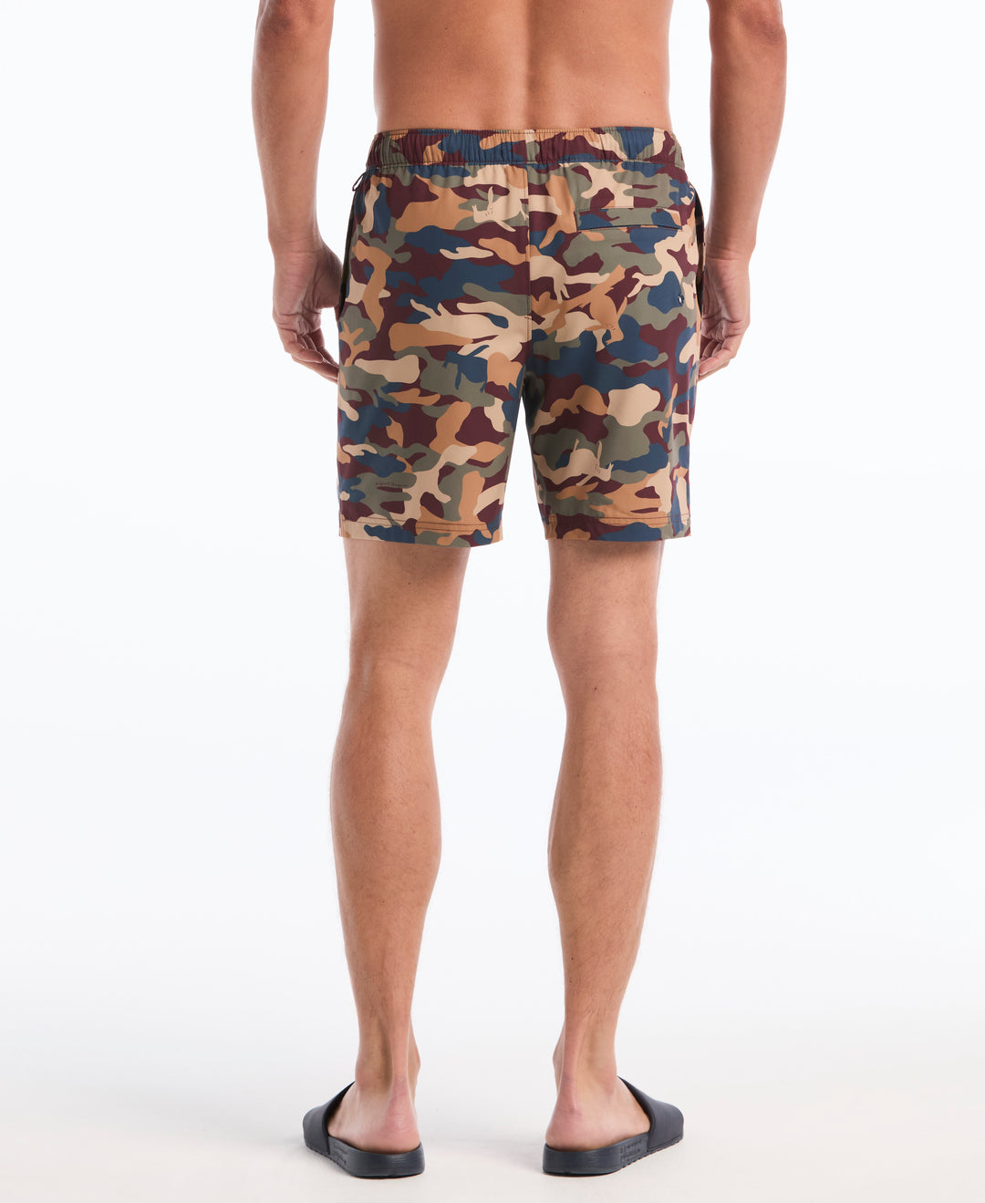 7" All-Over Cameo Volley Swim Short (Port Royale) 