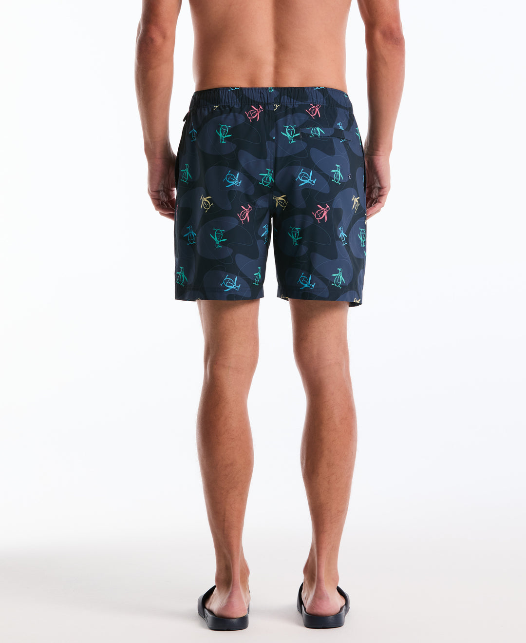 7" Volley All-Over Tumble Pete Swim Short (Dark Sapphire) 