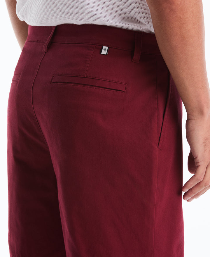 7" Cotton Nylon Twill Short (Cabernet) 