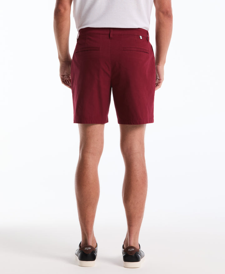 7" Cotton Nylon Twill Short (Cabernet) 