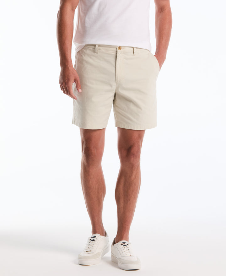 7" Cotton Nylon Twill Short (Stone) 