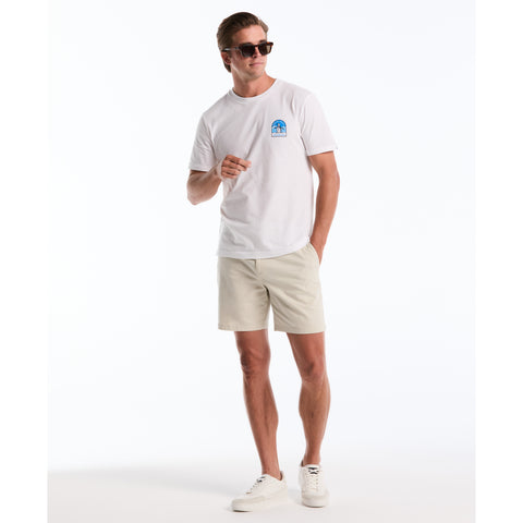 7" Cotton Blend Twill Short-Shorts-Original Penguin
