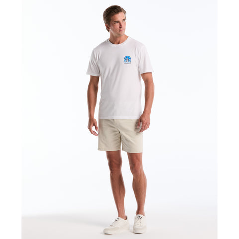 7" Cotton Blend Twill Short-Shorts-Stone-28-Original Penguin