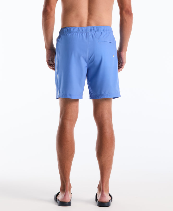 7" Volley Earl Tipped Swim Short (Ultramarine) 