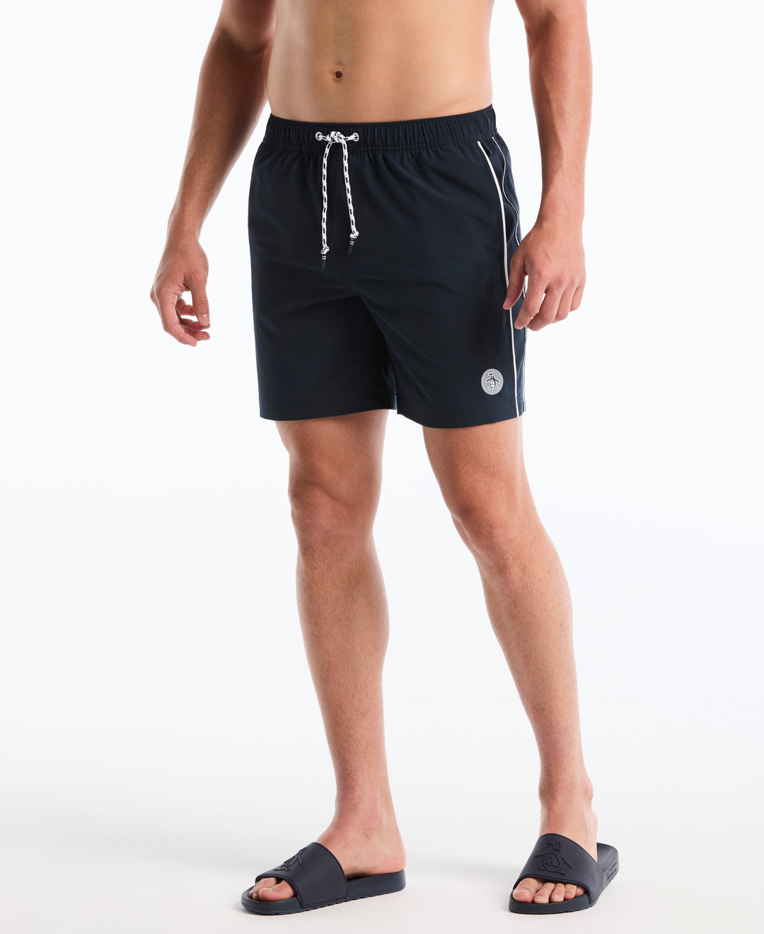 7" Volley Earl Tipped Swim Short (Dark Sapphire) 