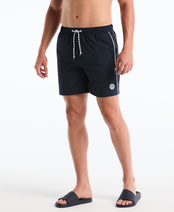 7" Volley Earl Tipped Swim Short (Dark Sapphire) 