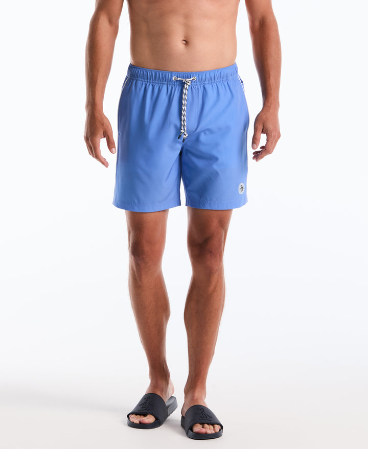 7" Volley Earl Tipped Swim Short (Ultramarine) 