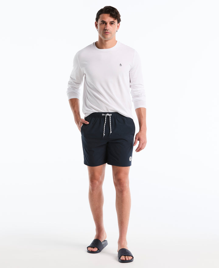 7" Volley Earl Tipped Swim Short (Dark Sapphire) 