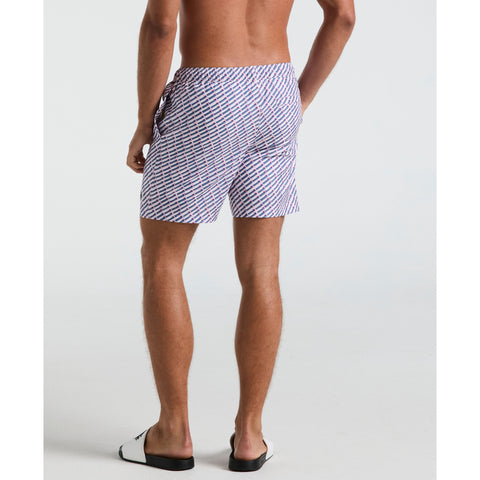 7" Geo Print Swim Short (Parfait Pink) 