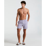 7" Geo Print Swim Short (Parfait Pink) 