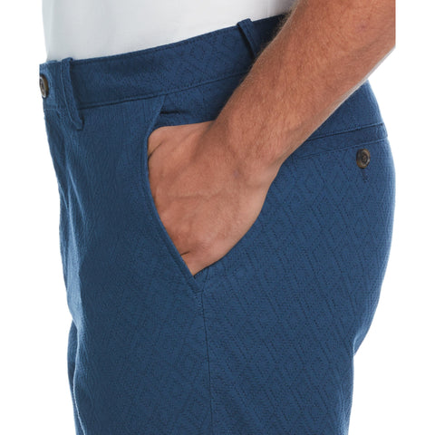 7" Textured Dobby Shorts (Blue Wing Teal) 