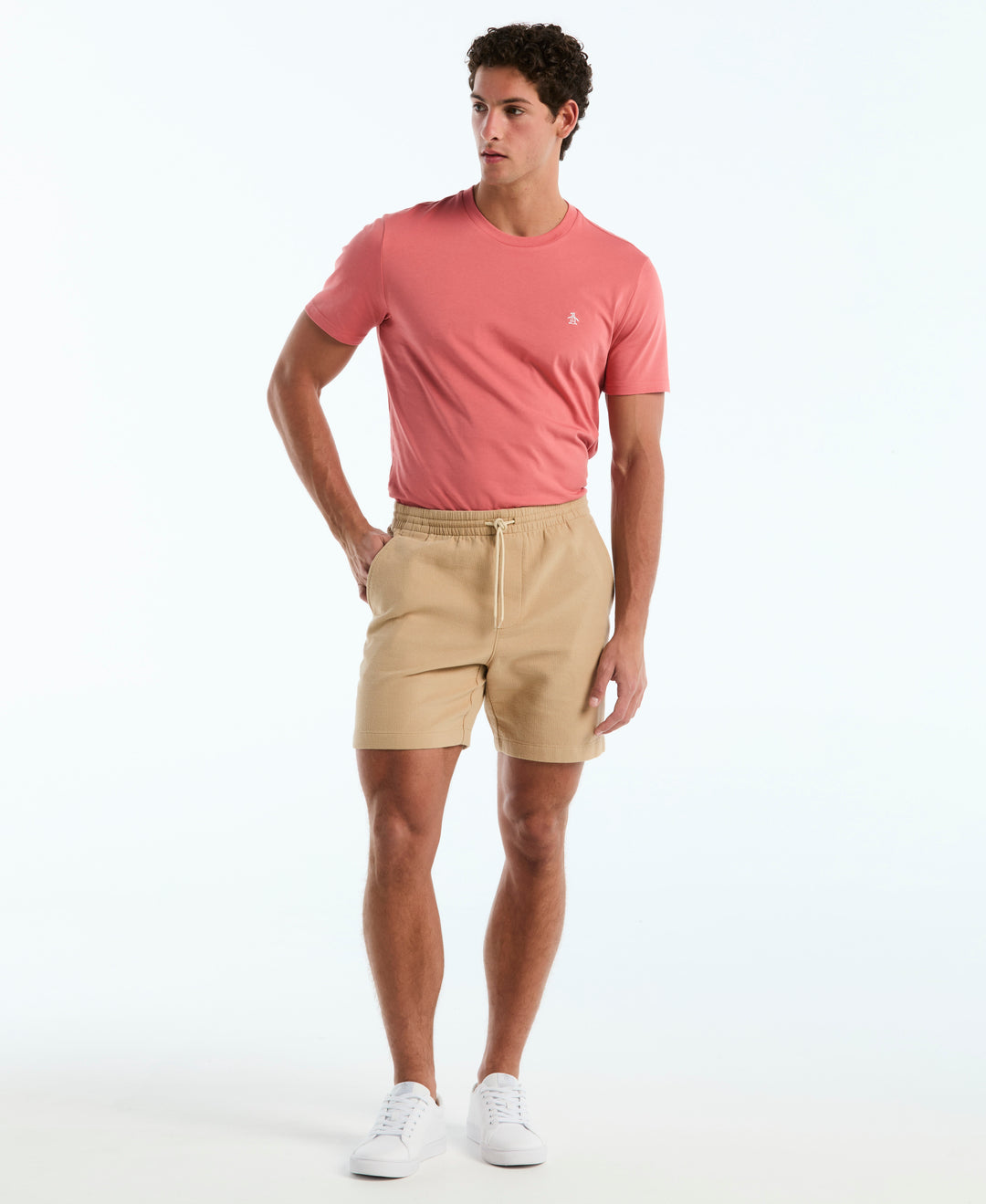7" Cotton Cloth Short (Travertine) 