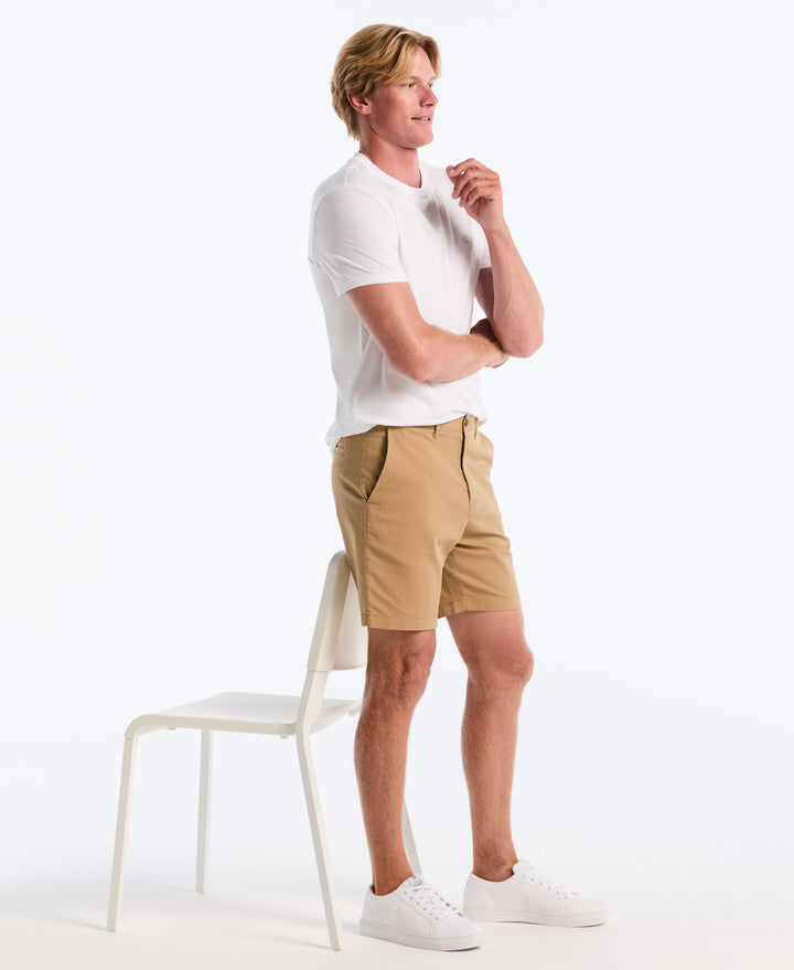 Bedford Cord Slim Fit Short (Kelp) 